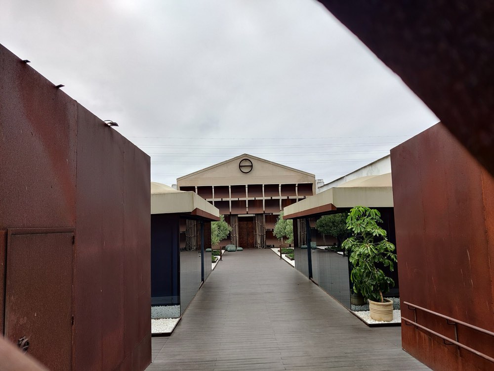 The walkway to Aponiente in its former tide mill, El Puerto de Santa María