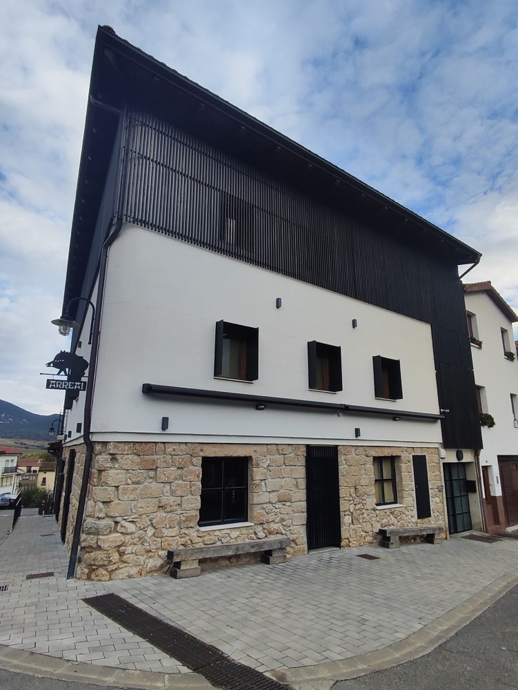The building of ARREA! in Santa Cruz de Campezo, Álava