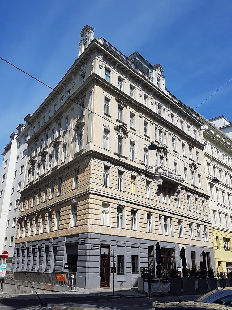The building at Dominikanerbastei 17, Vienna, home of Konstantin Filippou